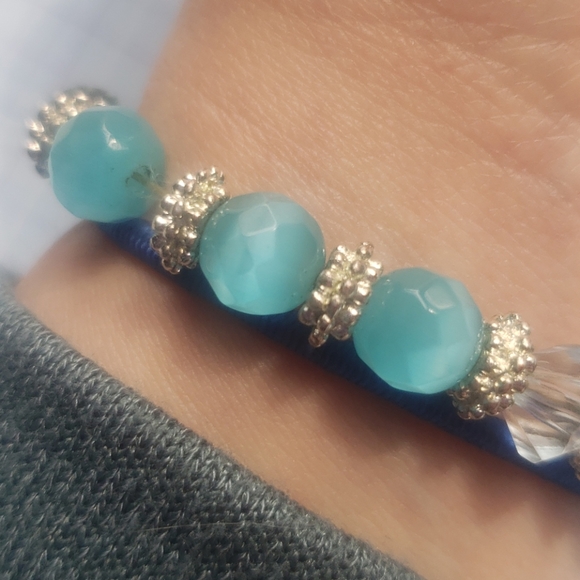 Dress Barn | Blue/Silver Bracelet | Formal Wear - Picture 7 of 7